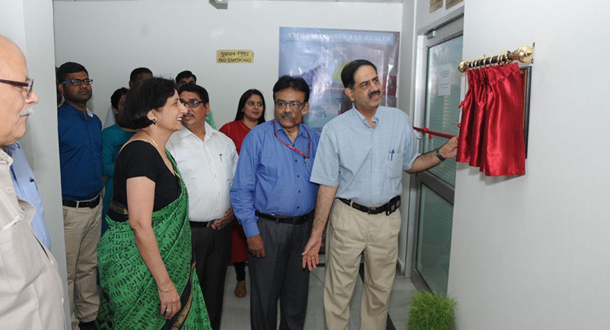 Prof Balram Bhargava, DG, ICMR, inaugurating DST-ICMR Centre of Excellence for Climate Change and Vector Borne Diseases on 28 May 2018